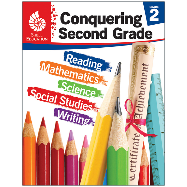 Shell Education Conquering Second Grade, Workbook 51621
